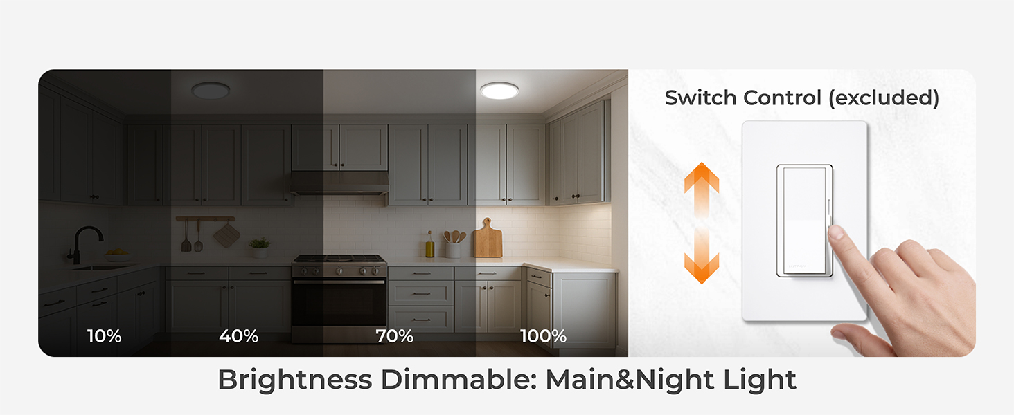 dimmable ceiling light