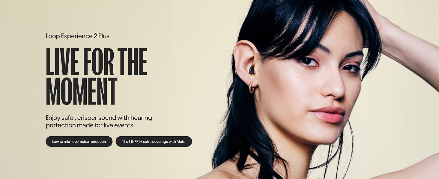 Loop Experience Plus Noise Reducing Earplugs