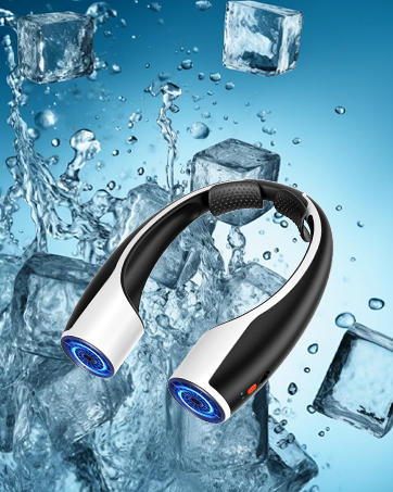 wearable fan neck rechargeable
