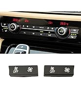 Jaronx Compatible with BMW Climate Control Button Fan Speed Button Replacement, AC Button for 5' ...