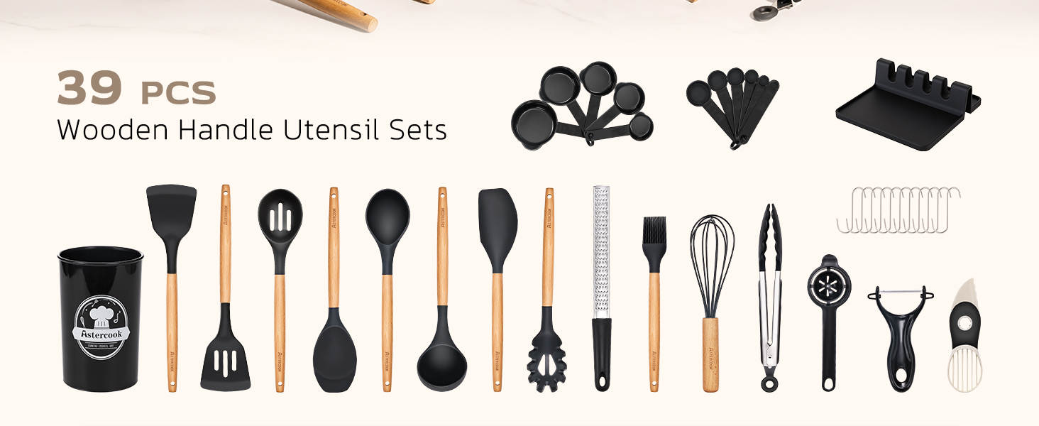 kitchen utensils set