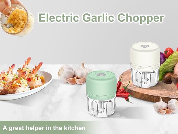 electric garlic chopper