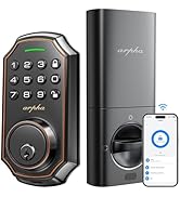 WiFi Smart Door Lock -Keypad Door Lock - Smart Lock with APP Remote Control - Electrionic Keypad ...