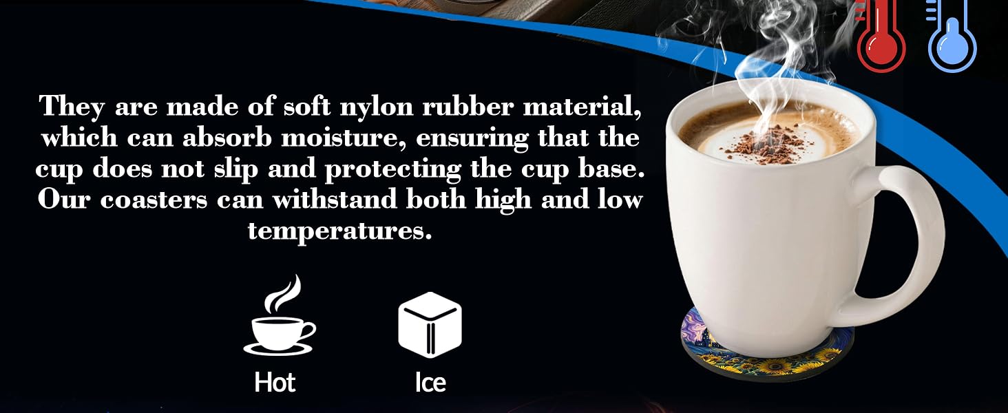 Rubber Car Cup Coaster