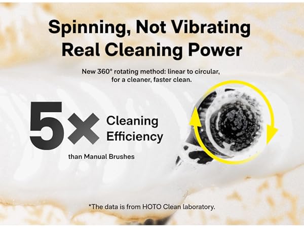 Spinning Power Scrubber