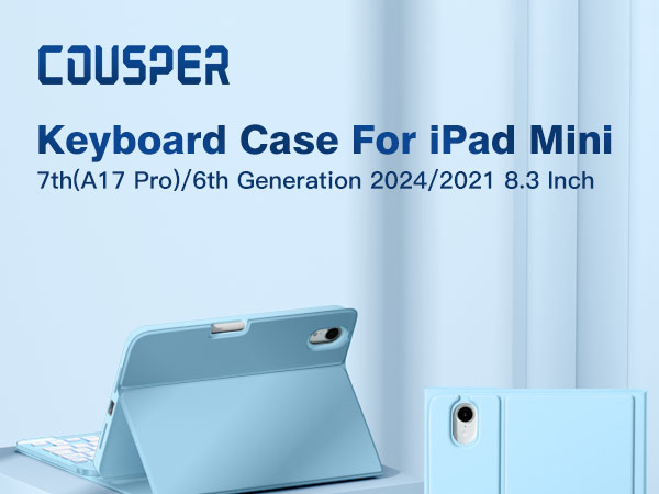 ipad mini 7th/6th keyboard case