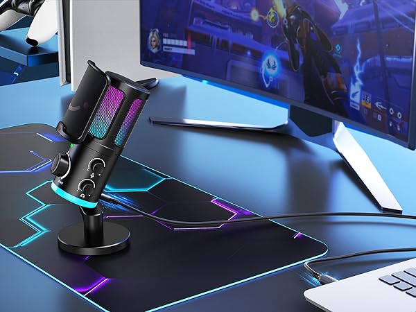 usb connection of mic