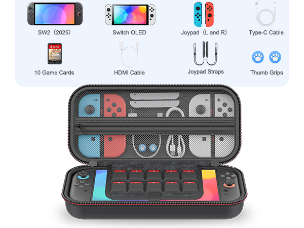 Switch 2 carrying case