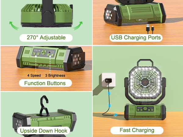 battery fan
