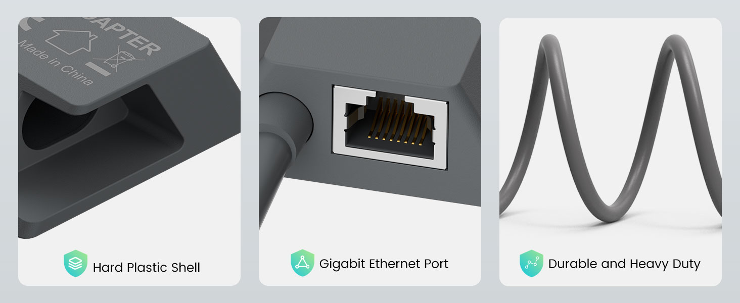 Starlink Ethernet Adapter for Gen 2 - Starlink Accessories for V2 Internet Kit Satellite