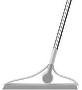 Silkyhouse Household Silicone Magic Broom, Multifunctional Squeegee Broom Sweeping Water and Pet ...