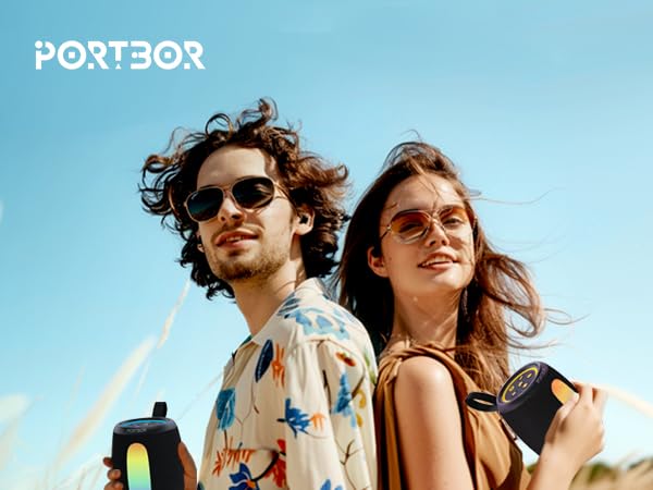 Portable Wireless Bluetooth Speaker, small outdoor speaker for campaing, beatch, hiking birthday