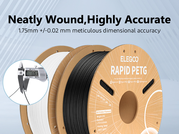 Neatly wound and highly accurate