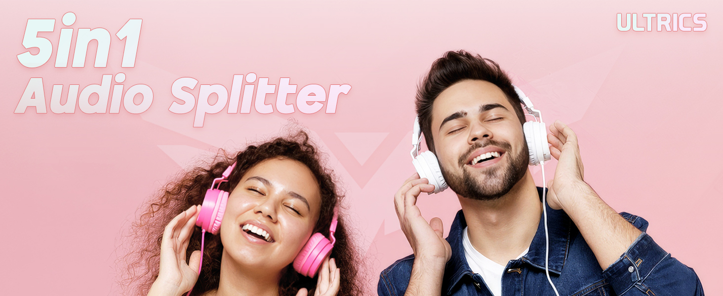 ULTRICS Headphone Splitter