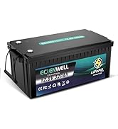 12V 320Ah Lithium LiFePO4 Battery, ECIENWELL 15000+ Deep Cycle Marine Battery with 200A BMS, Auto...