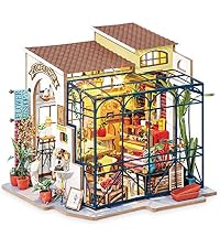 Rolife Greenhouse DIY Miniature Dollhouse Kit Creative Gift for Adults