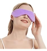 Heated Eye Mask Microwaveble Moist Eye Warm Compress Sleep Mask, Steam Warm Compress for Dry Eye,...