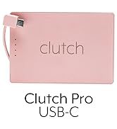 Clutch - Pro USB-C Portable Charger - Compatible with USB-C Devices - Power Bank - Magnetic Batte...
