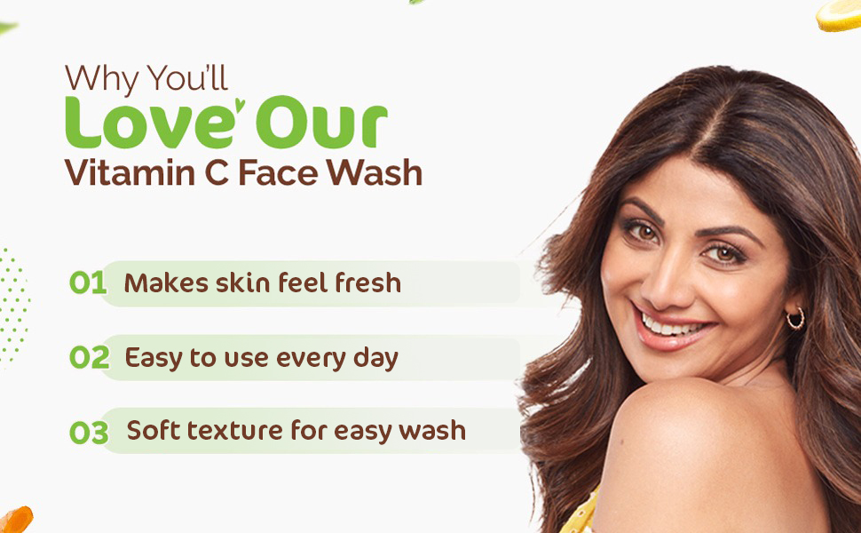 MAMAEARTH Vitamin C Daily Glow Face Wash with Vitamin C &amp;amp; Turmeric
