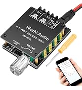 Mini Amplifier Board Bluetooth Amplifier 2.0 2X100W 5V-24V Audio Power Amplifier Module for Store...