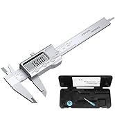 Neoteck 4 inch/100mm Digital Caliper, Stainless Steel Electronic Calipers Measuring Tool inch/mm ...