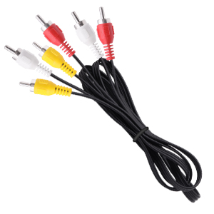 RCA AV Audio Video Switcher Splitter 3 way