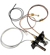 Lemfema 10002264 Propane and Natural Gas 3 Way Pilot Assembly Parts Replacement for HHT, Majestic...