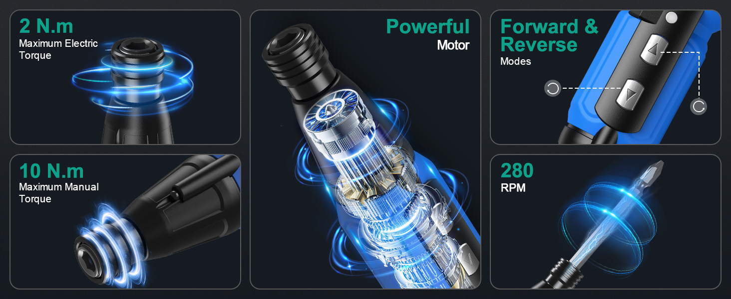 Electric Screwdriver Cordless