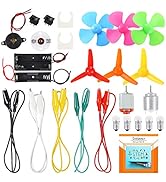 Sntieecr Electric Circuit Motor Kit, Science Experiment Educational Montessori Learning Kits Set ...