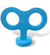 Arwrilt 1 PC Car Wind Up Key Sticker, 3D Creative Auto Body Clockwork Wind Up Key Ornament, Self-...