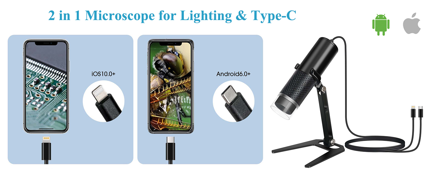 iOS digital microscope