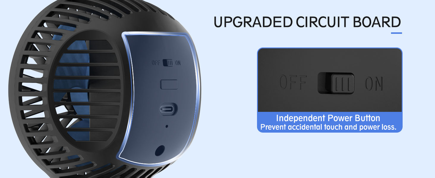 Upgraded Circuit Board &amp; Independent Power Button 