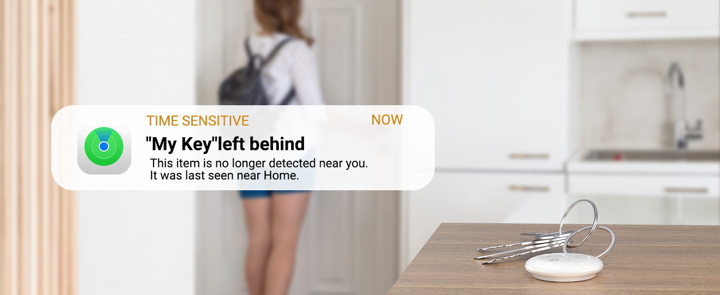 4smarts SkyTag Plus Apple Find My Tracker Bluetooth Locator Wallet/Key/Luggage Finder