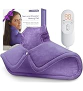 Heating Pad for Neck and Shoulder Pain Relief, Birthday Christmas Gifts for Women Mom Wife Sister...