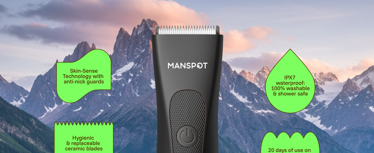 manscape hair trimmer for men