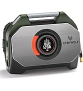 ETENWOLF VORTEX S7 Tire Inflator for Heavy-duty Vehicle, Portable Air Compressor for Car Tires wi...