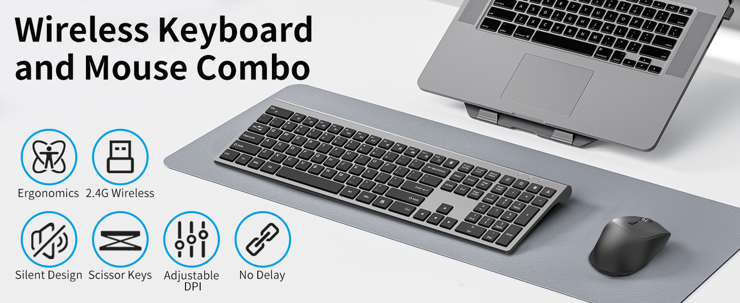 wireless keyboard and mouse