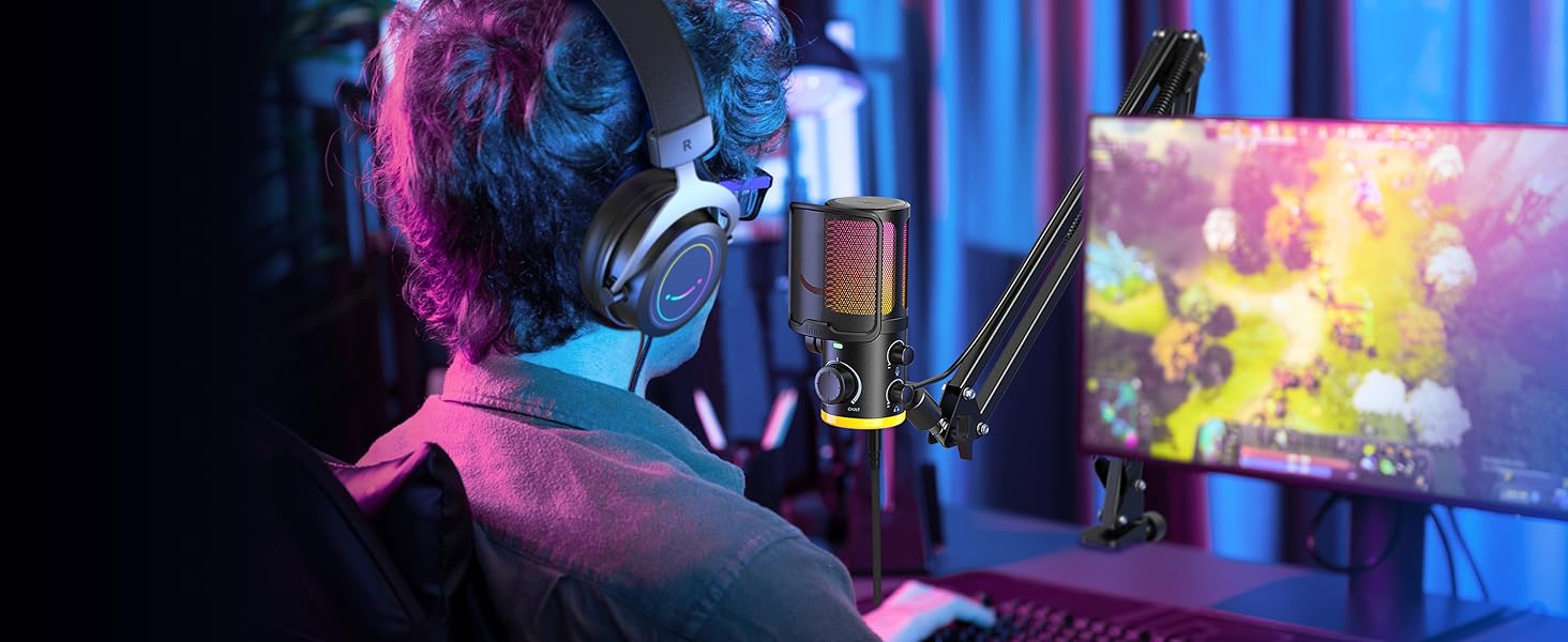 gaming microphone set