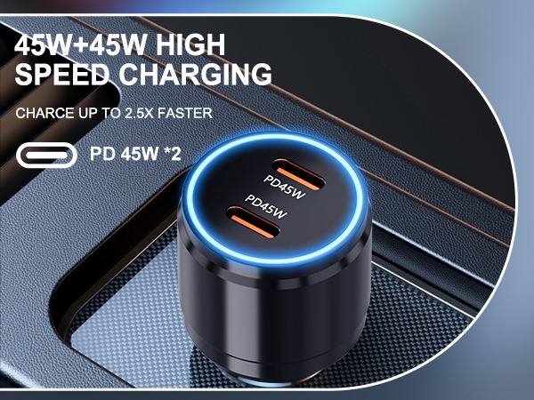 car charger for android phone fast charging