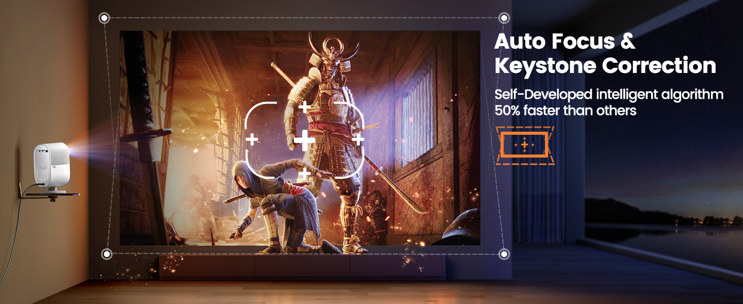 auto focus projector