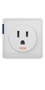 MOBI WiFi Smart Outlet for Alexa & Google Home – Mini Plug No Hub Required, Remote Control, Timer & ...