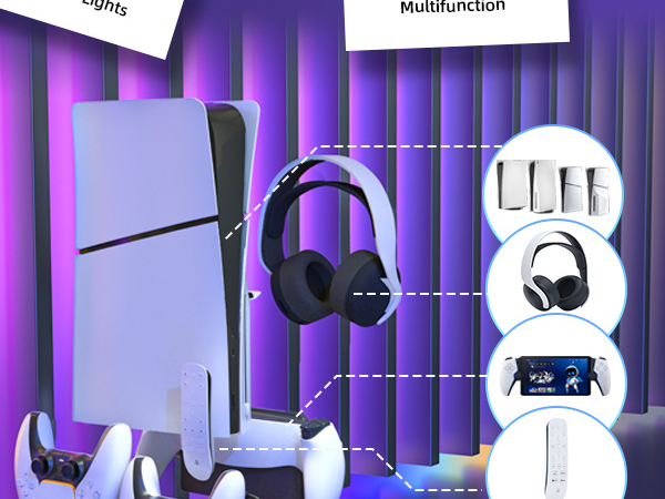 PS5 Stand and Cooling Station