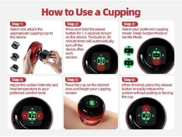 cupping set cupping therapy set cupping kit for massage therapy