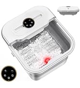 ZhanHao Pedicure Foot Spa, Foot Spa Bath Massager with Heat, Collapsible Bath Soak Tub, Portable ...