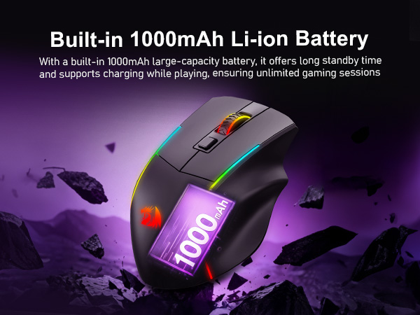 1000mAH battery