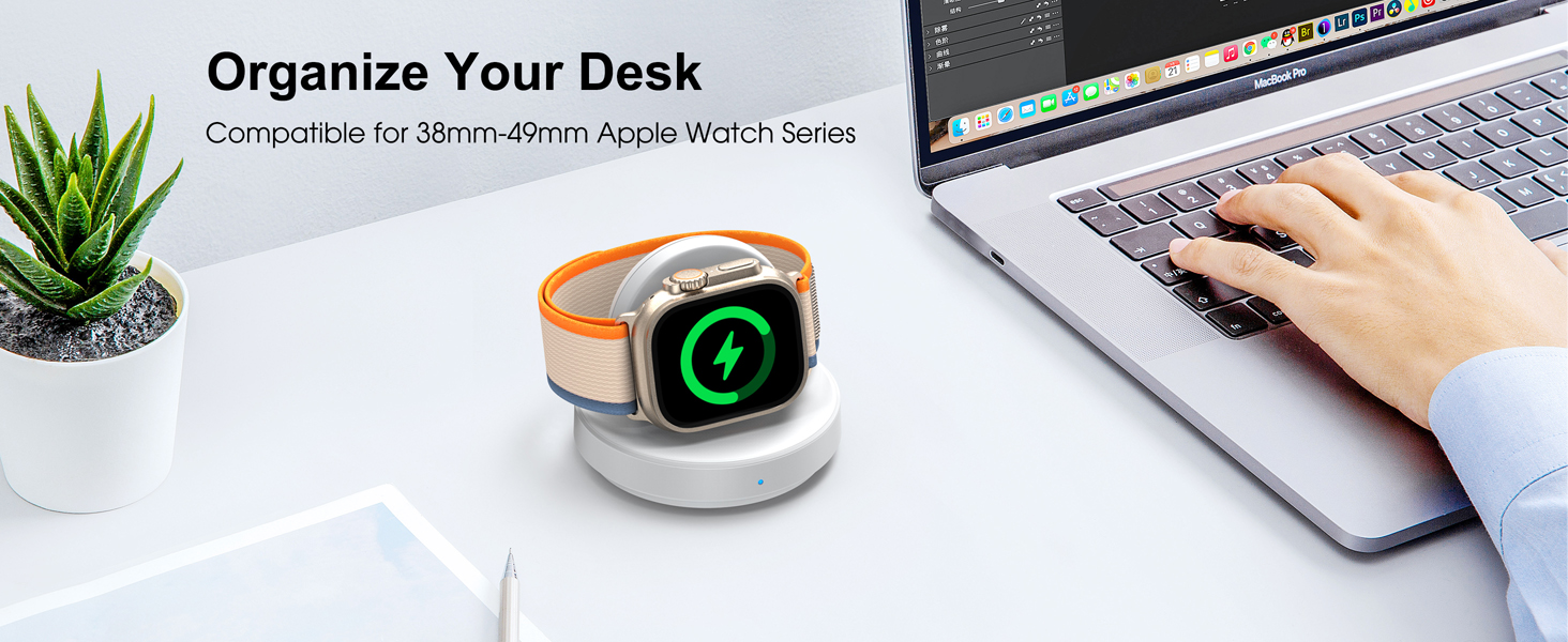 Organize Your Desk Compatible for 38mm-49mm Apple Watch Series
