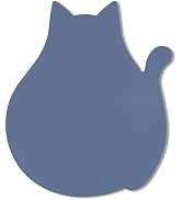 Hsxnam Funny Leather Mouse Pad Cute Cat Shape Office Desk Accessories Decor for Women Small Mouse...