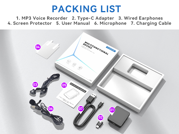 wearable recording device