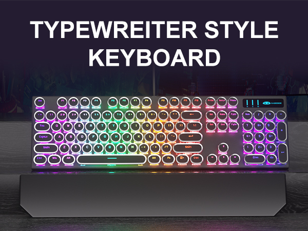 TYPEWREITER STYLE KEYBOARD