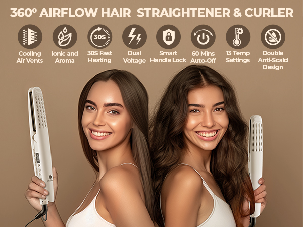 Flat Iron and Curling Wand